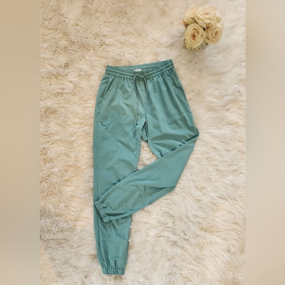 TNA Mint Green Jogger Pants - Picture 1 of 4
